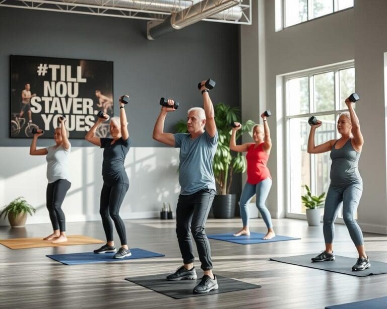 So stärken Sie Ihre Muskulatur durch Krafttraining im Alter