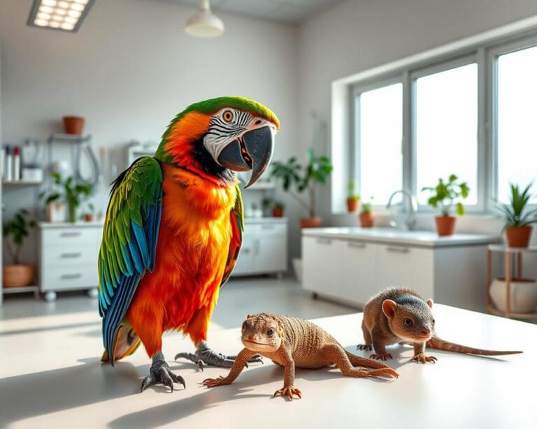 Tierarzt für exotische Tiere: Behandlung und Pflege seltener Arten