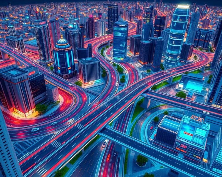 Was leisten digitale Zwillinge für die Optimierung von Verkehrsprojekten?