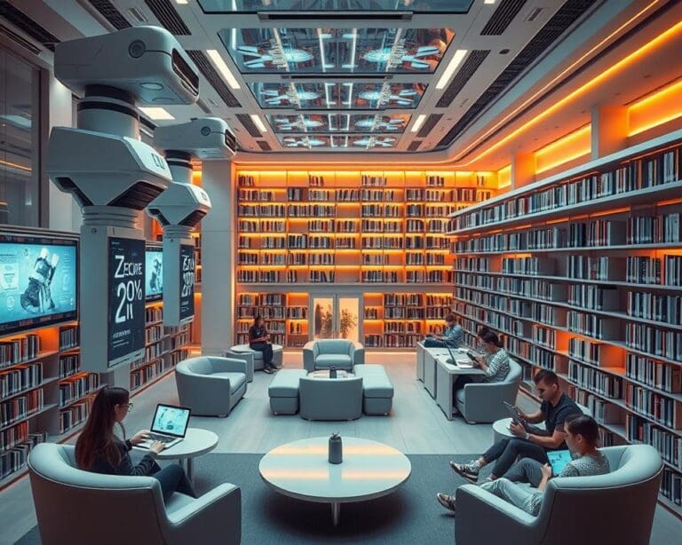 Wie optimiert Technologie die Organisation von Bibliotheken?