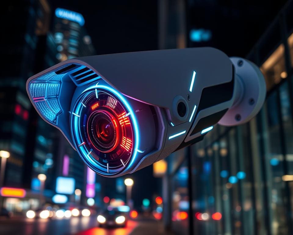 Wie wird Photonik in der Verbesserung von Sicherheitskameras eingesetzt?