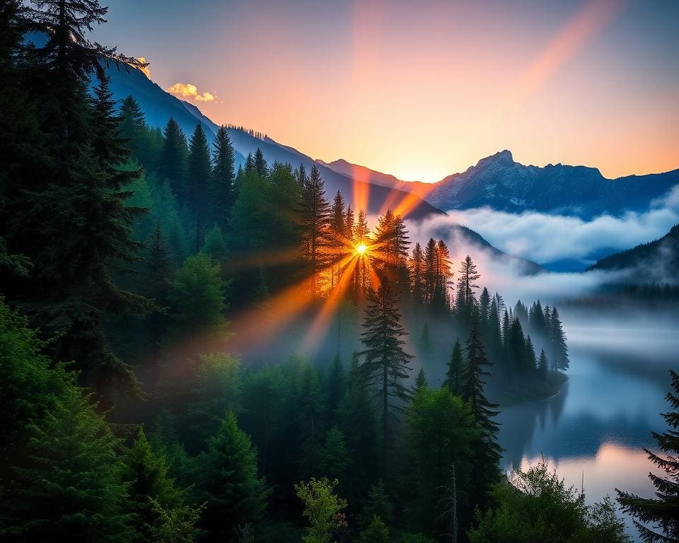 inspirierende Naturszenen