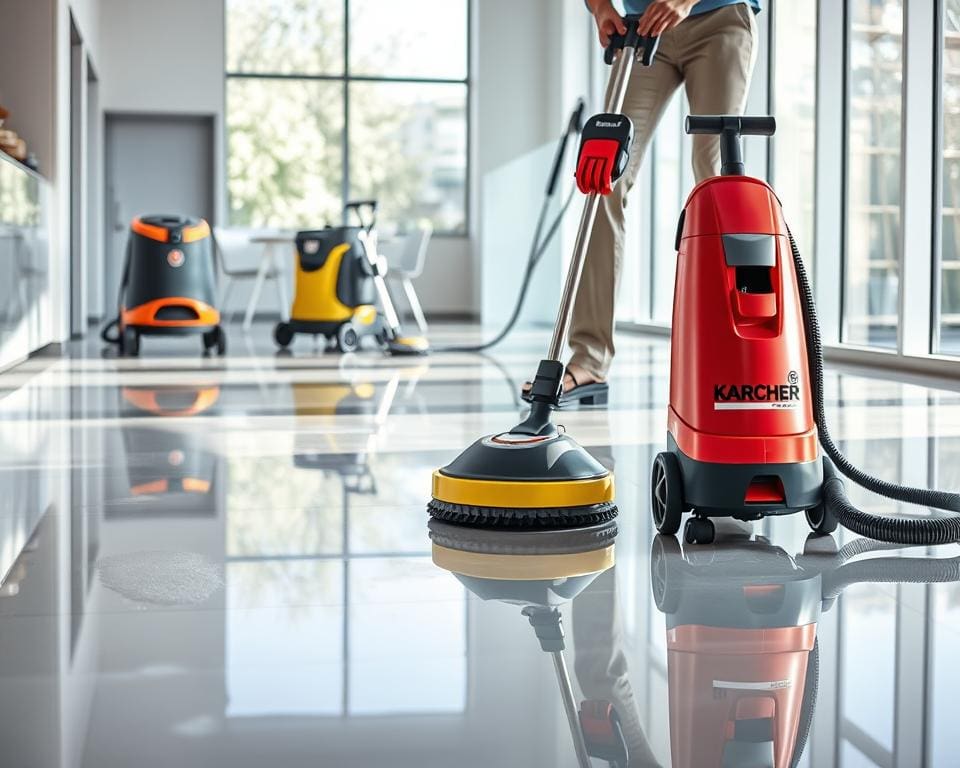 professionelle Bodenreinigung