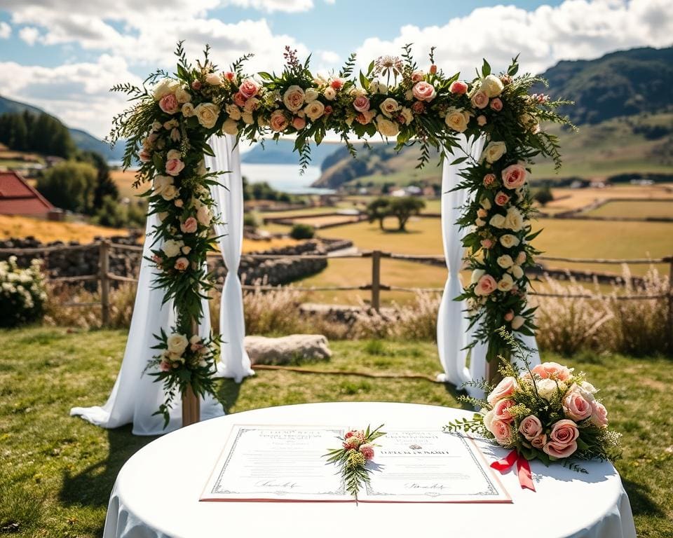 rechtliche Schritte Hochzeit Dänemark