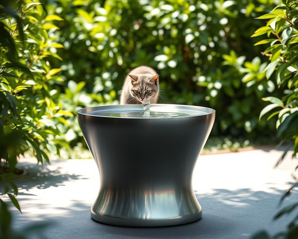 Katzen Wasserversorgung