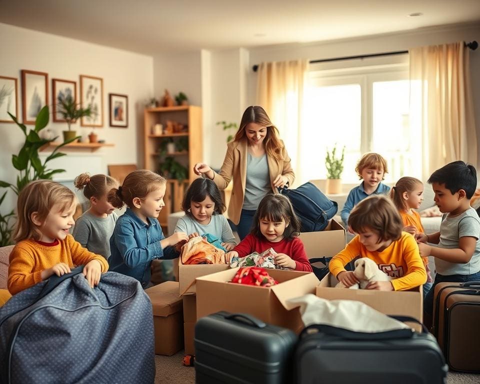 Umziehen mit Kindern? Tipps & Hilfe von Doschka!