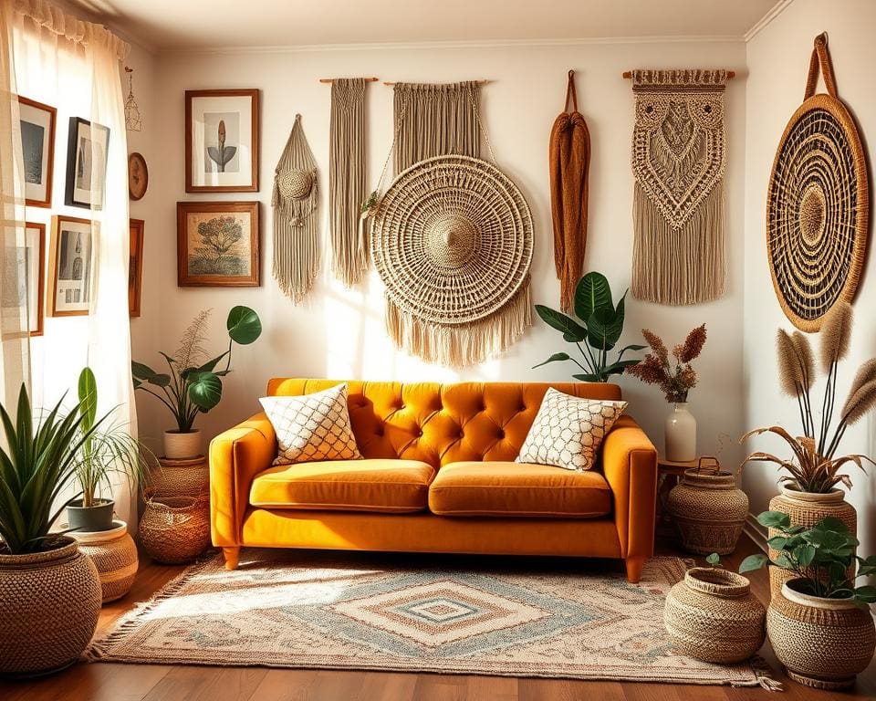 Harmonie im bunten Boho-Zimmer