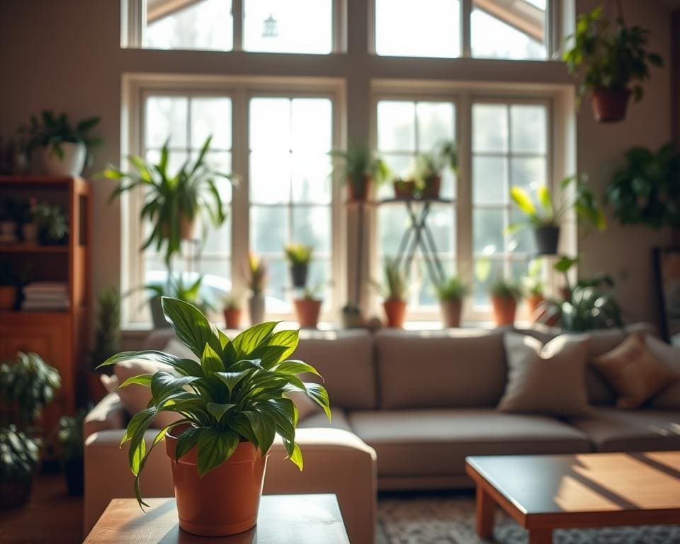 Pflanzenpflege im Wohnraum