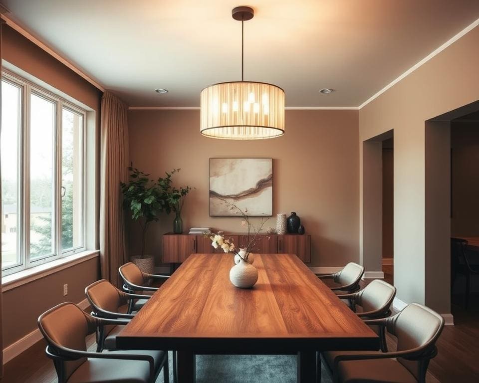 Was sind moderne Beleuchtungsideen fürs Esszimmer?