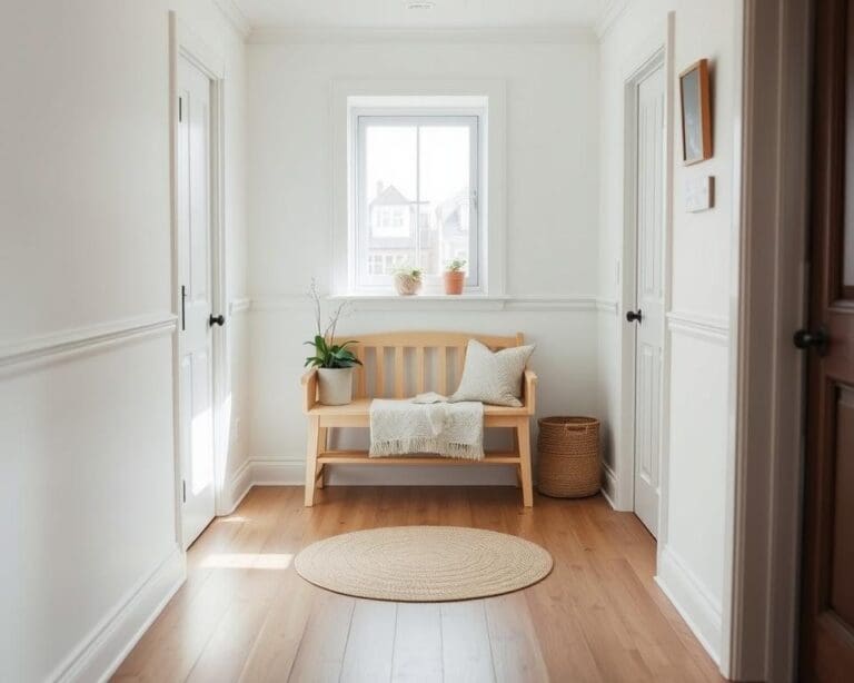 Was sind wohnliche Ideen für skandinavische Flure?