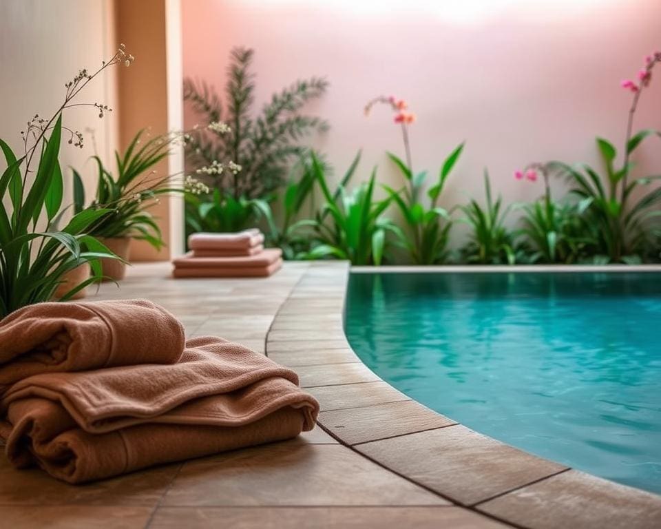Wellness Oase Farbgestaltung