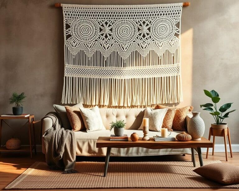 Wie nutzt du Makramee im modernen Boho-Design?