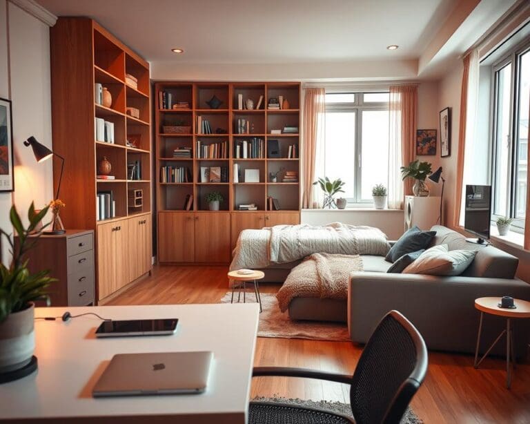 Wie richtest du eine kleine Wohnung funktional ein?