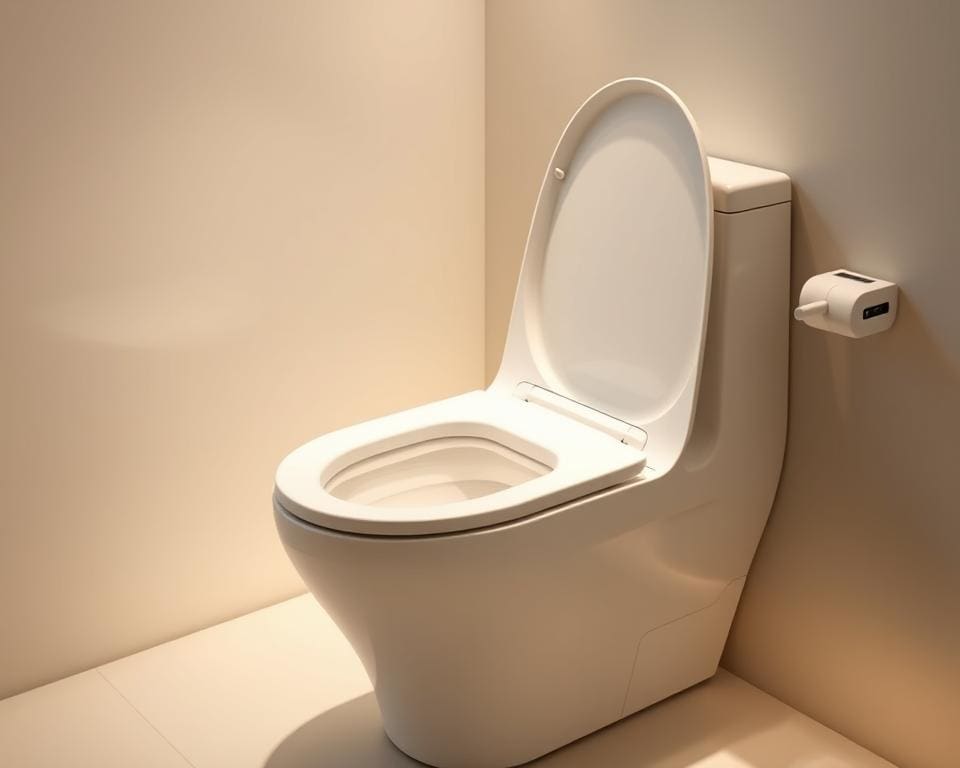 ergonomisches Design einer intelligenten Toilette