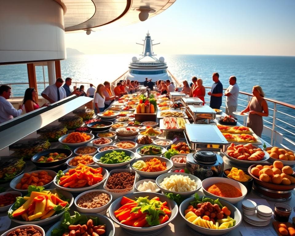 Buffet an Bord