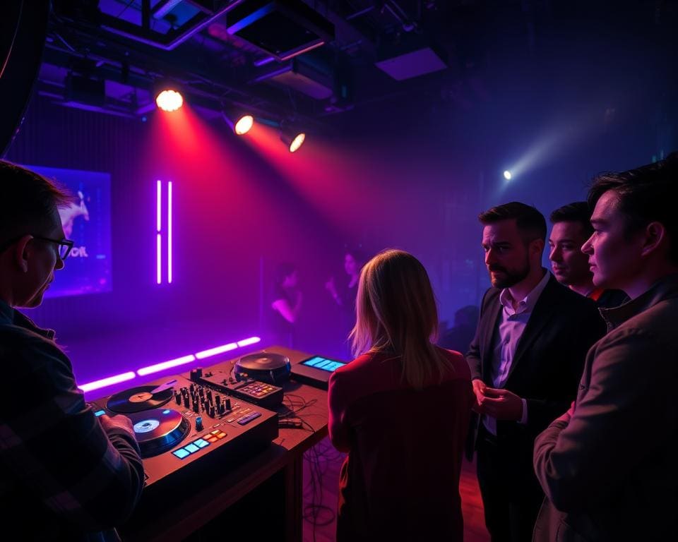 Eventkoordinierung für Club-Events