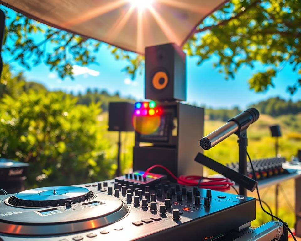Open-Air Party Equipment
