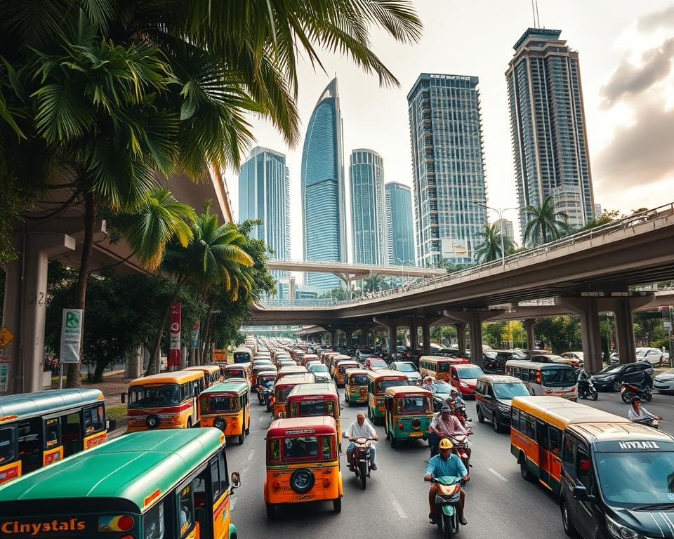 Straßenverkehr Malaysia