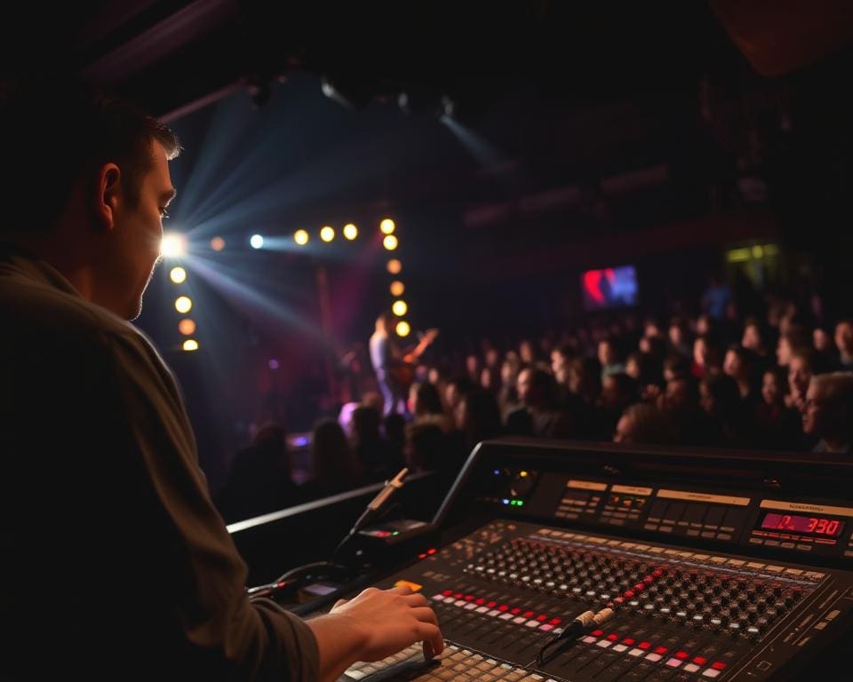 Was macht ein Toningenieur beim Live-Event?
