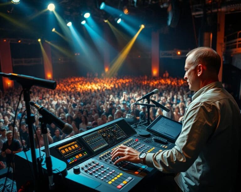 Was macht ein Toningenieur beim Live-Event?