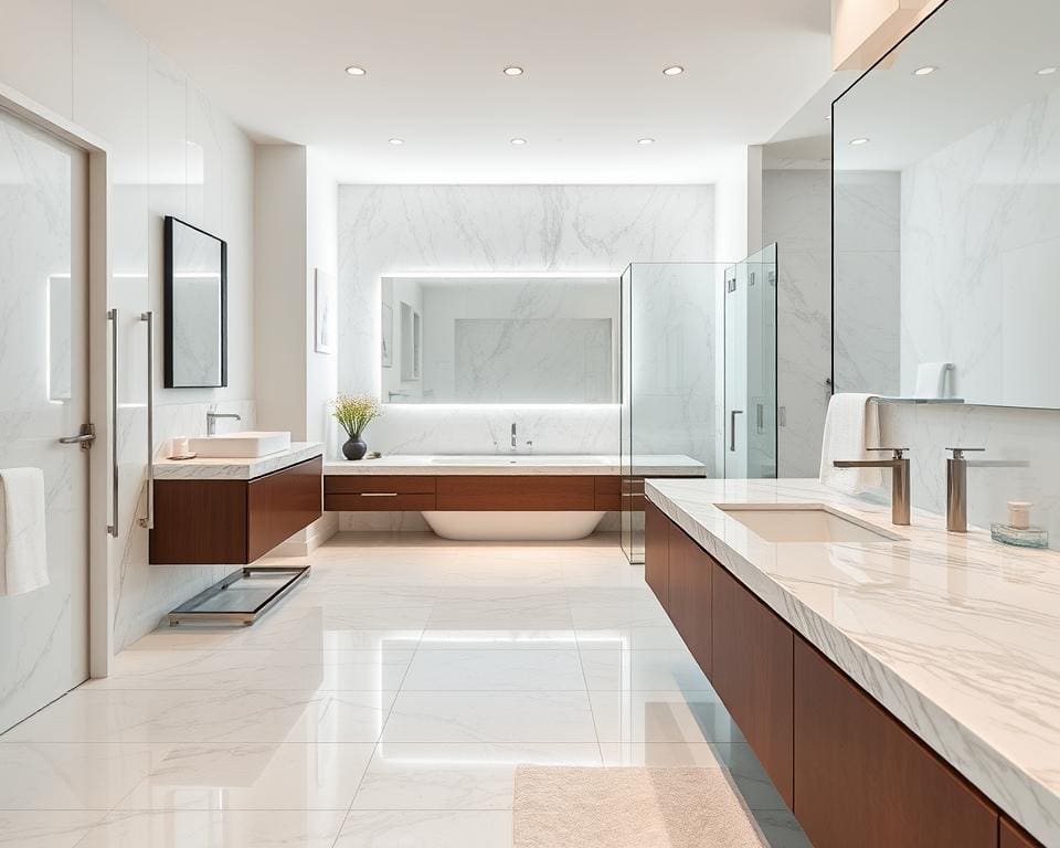 Welche Materialien eignen sich für Badezimmer?