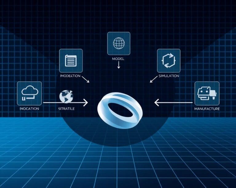 Welche Schritte umfasst ein typisches CAD Projekt?