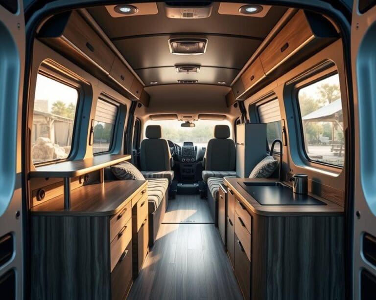Wie flexibel ist der Grundriss im Ford Transit Camper?