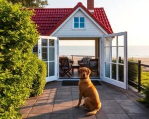 Wo liegt ein Ferienhaus in Zeeland direkt am Meer?