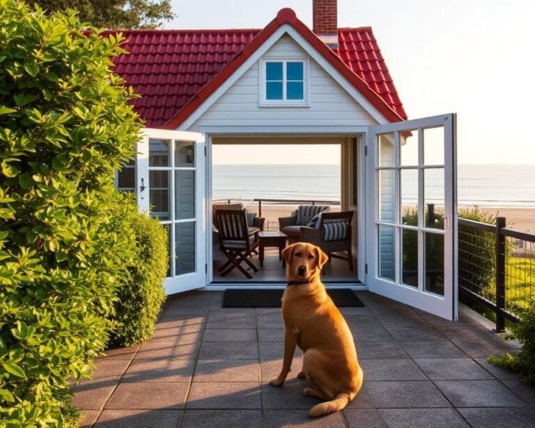 Wo liegt ein Ferienhaus in Zeeland direkt am Meer?