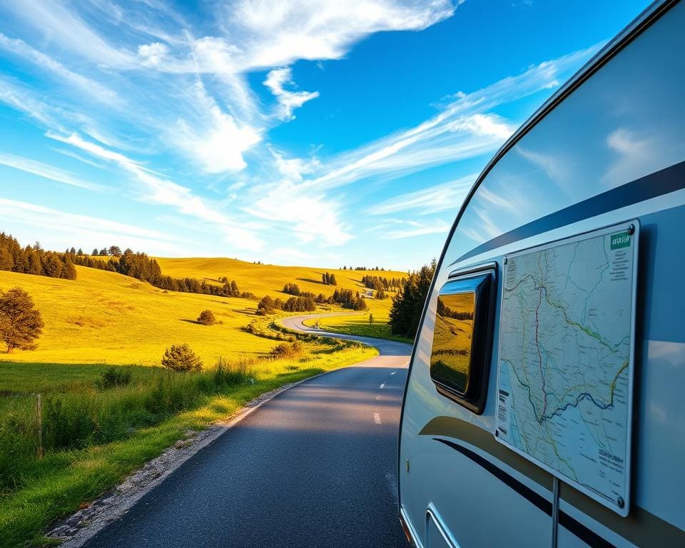Caravan Route planen