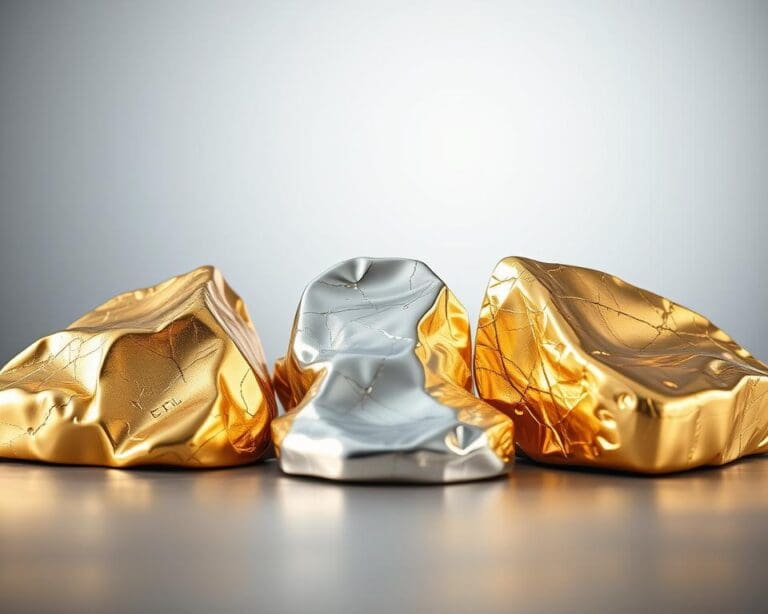 Edelmetalle im Vergleich: Gold, Silber, Platin