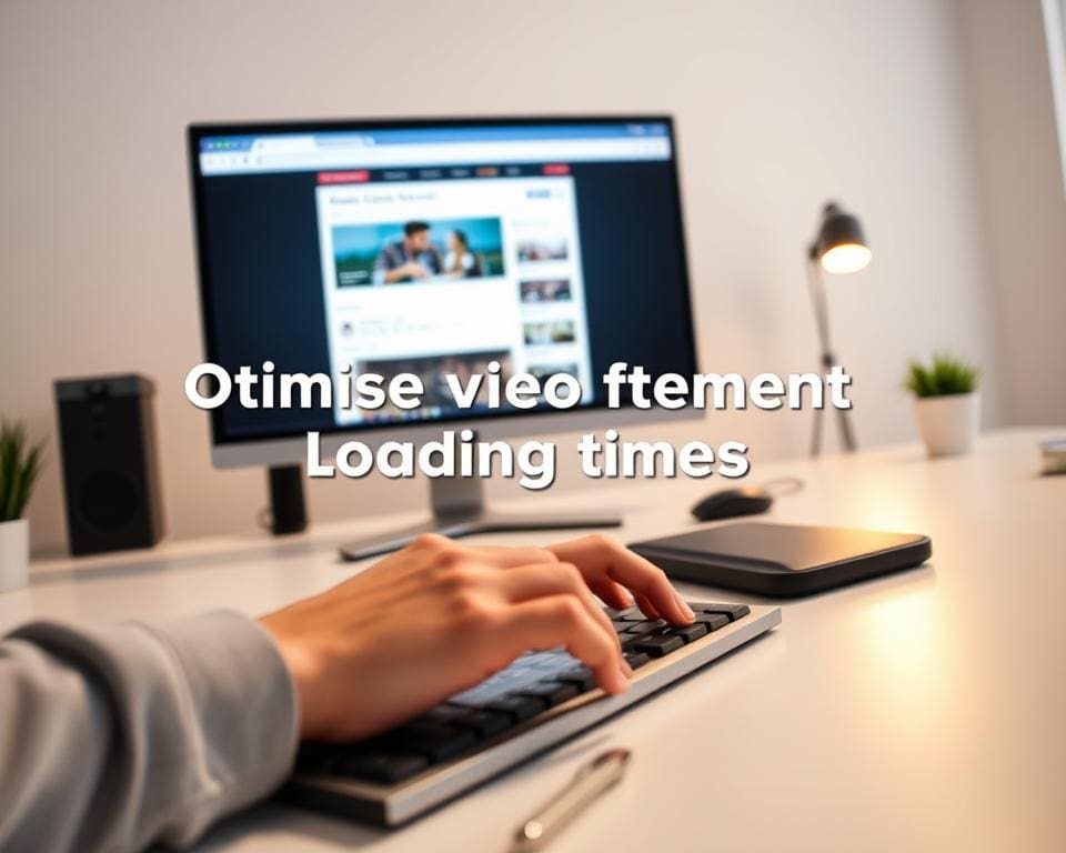 Wie optimiert man Ladezeiten bei Video-Inhalten?