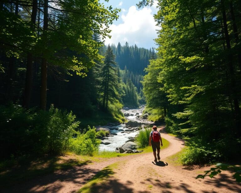 Wie reist man auf langen Wanderungen ohne Gepäck?