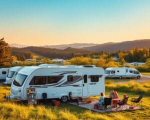 Wie reist man mit dem Caravan in der Hauptsaison?