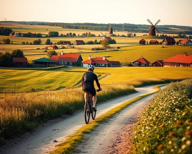 Wie reist man mit dem Fahrrad durch Dänemark?