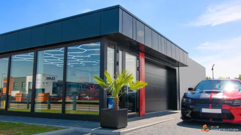 Container für Büro M&W Construction