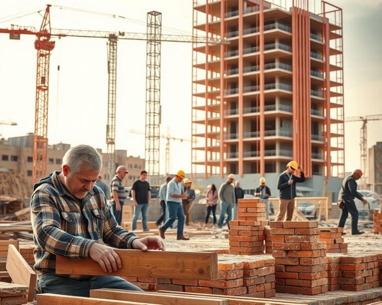 Handwerker, die mehr bauen als nur Mauern