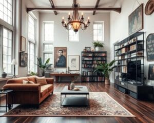 Kombination von Vintage und Modern