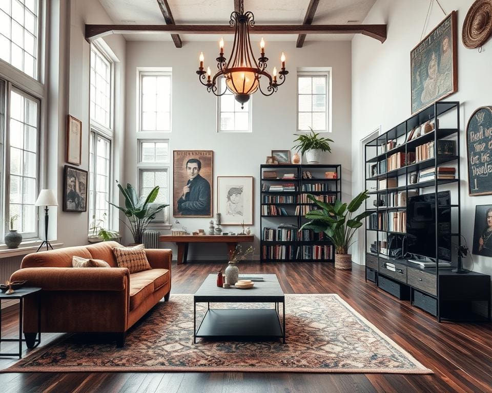 Kombination von Vintage und Modern