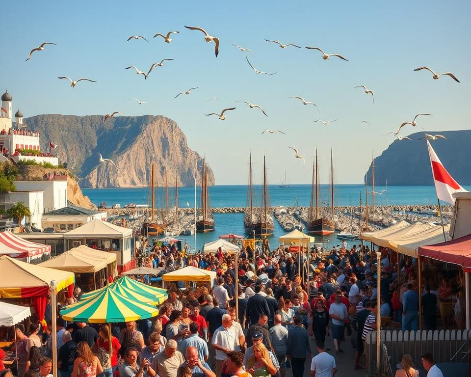 Kulturelle Festivals und maritime Veranstaltungen