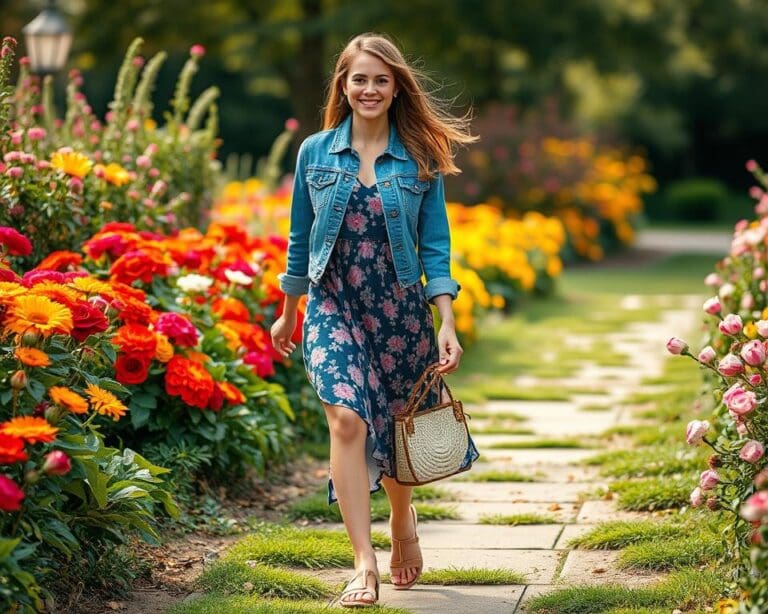 Modeideen für Frauen im Frühling