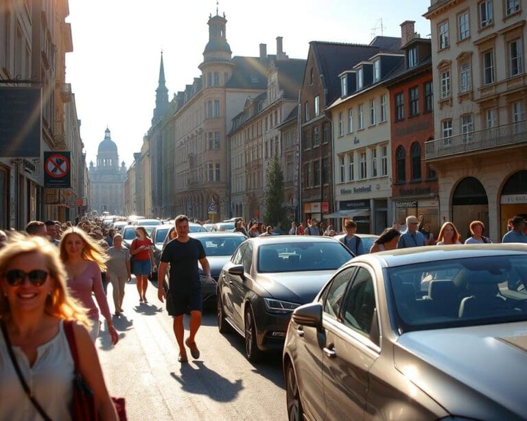 Reisen mit dem Auto durch Deutschland