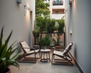 Welche Gartenmöbel passen zu kleinen Terrassen?