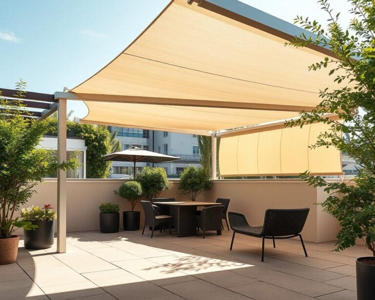 Welche Terrassenüberdachung schützt vor Sonne und Regen?