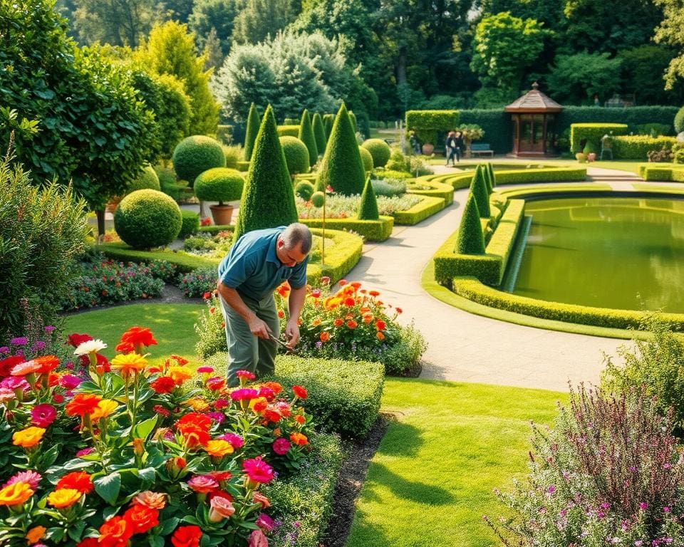 Welche Aufgaben hat ein Landschaftsgaertner?