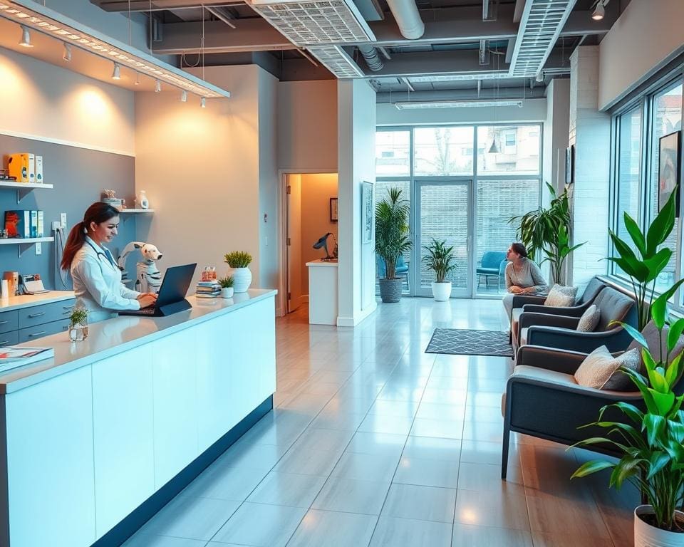 Wie betreut ein Tierarzt seine Praxisorganisation?