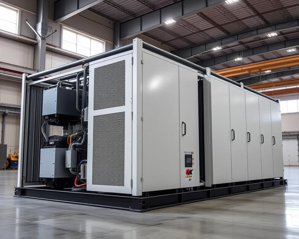 Wie effizient ist ein moderner Batteriegroßspeicher für Unternehmen?
