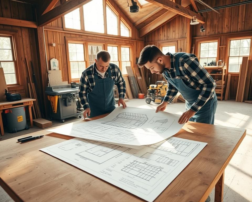 Wie plant ein Zimmermann Dachkonstruktionen?