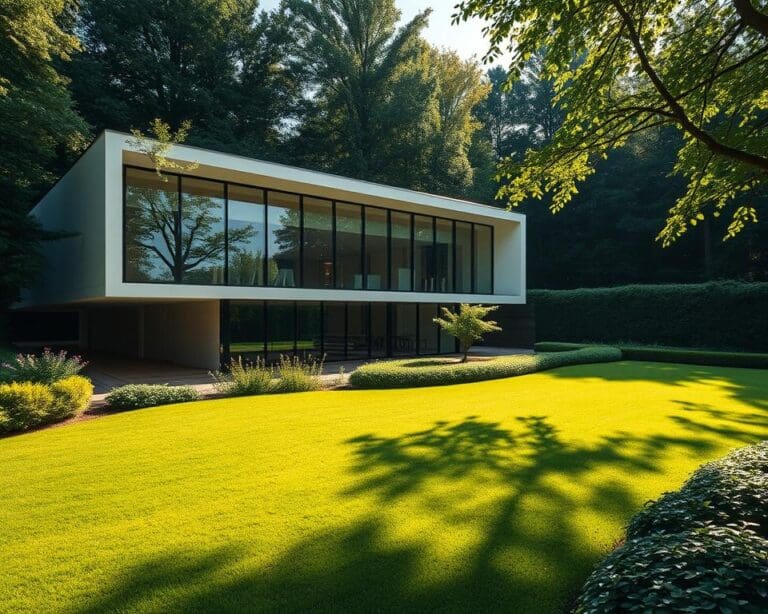 Wie verbindet sich moderne Architektur mit Natur?