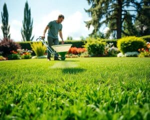 Wann düngt man den Rasen optimal?